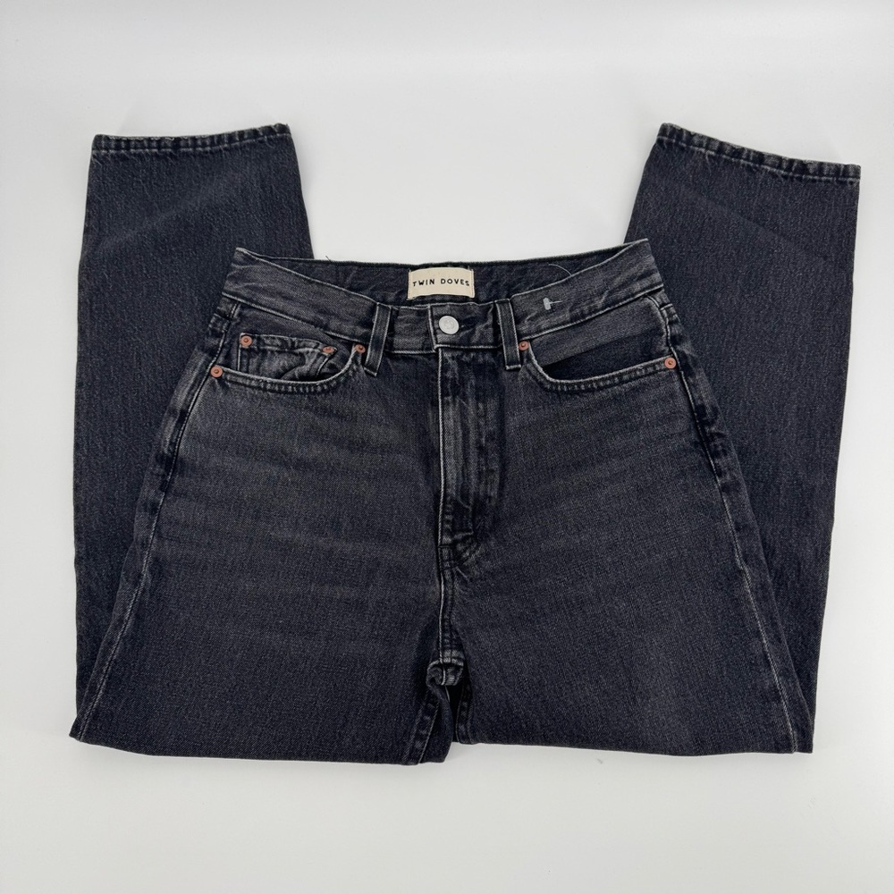 High Rise Black Jeans - Picture 6 of 11
